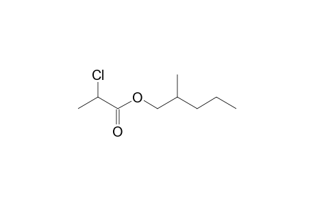 2-Chloropropionic acid, 2-methylpentyl ester