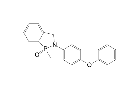 1-Methyl-2-(4-phenoxyphenyl)-2,3-dihydro-1H-2,1-benzazaphosphol-1-oxid