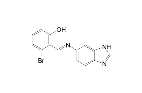 6-[(6-Bromosalicylidene)amino]benzimidazole