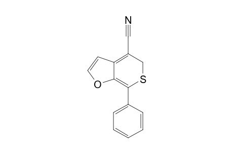 4-Cyano-7-phenyl-5H-furo[2,3-c]]thiopyran