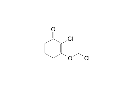 2-Chloro-3-(chloromethoxy)cyclohex-2-en-1-one