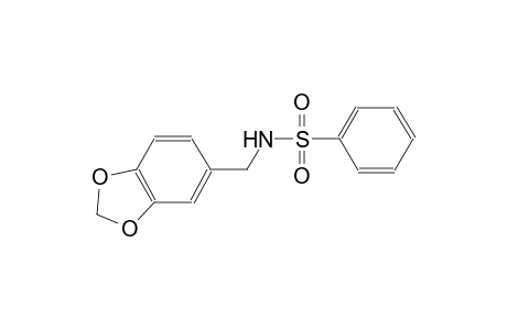 N-(1,3-benzodioxol-5-ylmethyl)benzenesulfonamide