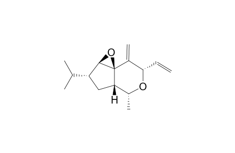 #1;HODGSONOX;[[2-XI-(1A-ALPHA,2-ALPHA,3A-BETA,4-ALPHA,6-ALPHA,7AR)]-6-ETHENYL-2-ISOPROPYL-4-METHYL-7-METHYLENE-1A,2,3,3A,6,7-HEXAHYDRO-4H-OXIRENO-[1,2]-