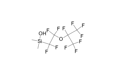 Silanol, dimethyl[1,1,2,2-tetrafluoro-2-[1,2,2,2-tetrafluoro-1-(trifluoromethyl)ethoxy]ethyl]-