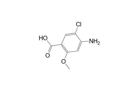 4-Amino-5-chloro-2-methoxybenzoic acid