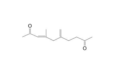 3-Decene-2,9-dione, 4-methyl-6-methylene-, E-