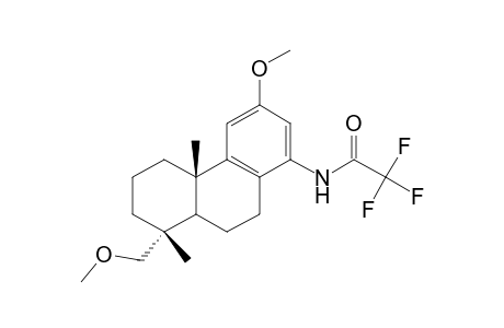 N-(12,19-dimethoxypodocarpa-8,11,13-trien-14-yl)-2,2,2-trifluoroacetamide