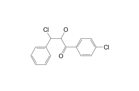 3-Chloro-1-(4-chlorophenyl)-2-hydroxy-3-phenylpropanone