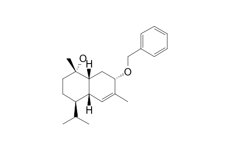 (1R,3S,6S,7R,10S)-3-BENZYLOXY-7-ISOPROPYL-4,10-DIMETHYL-BICYClO-[4.4.0]-DEC-4-EN-10-OL