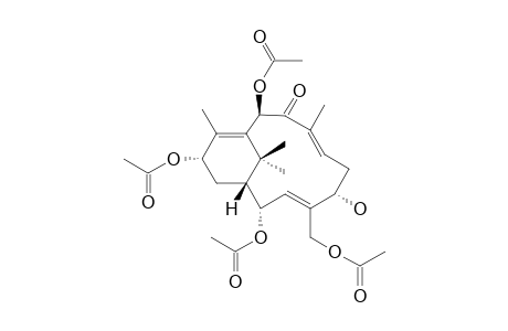 (3E,7E)-2-ALPHA,10-BETA,13-ALPHA,20-TETRAACETOXY-5-ALPHA-HYDROXY-3,8-SECO-TAXA-3,7,11-TRIEN-9-ONE