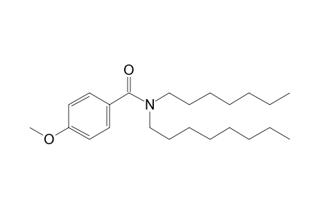 Benzamide, N-heptyl-N-octyl-4-methoxy-