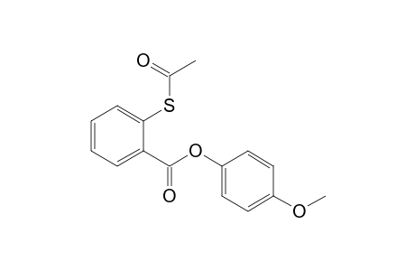 p-Methoxyphenyl 2-(acetylthio)benzoate