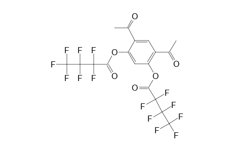 1,1'-(4,6-bis(Heptafluorobutyryl)oxy-1,3-phenylene)bisethanone