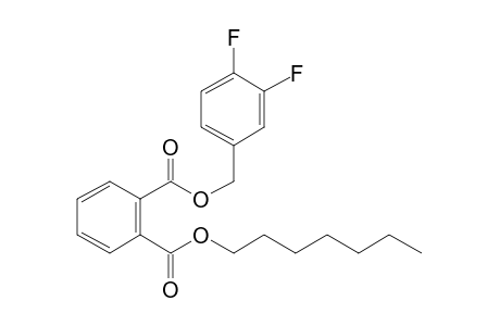 Phthalic acid, 3,4-difluorobenzyl heptyl ester