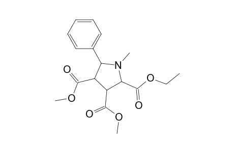 anti dimethyl 5-phenyl-2-ethoxycarbonyl-1-methylpyrrolidin-3,4-dicarboxylate