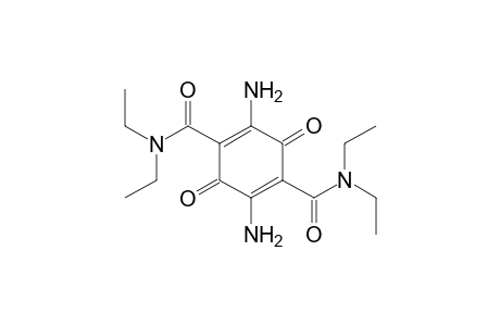 2,5-diamino-N,N,N',N'-tetraethyl-3,6-diketo-cyclohexa-1,4-diene-1,4-dicarboxamide