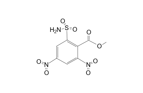 2,4-Dinitro-6-sulfamoyl-benzoic acid methyl ester