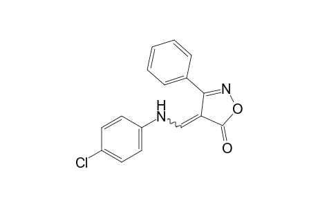 4-[(p-Chloroanilino)methylene]-3-phenyl-2-isoxazolin-5-one