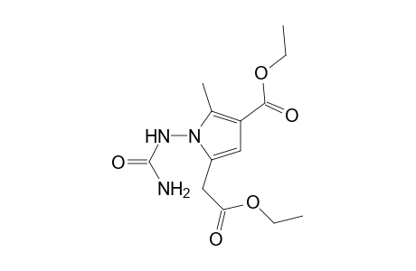 5-Ethoxycarbonylmethyl-2-methyl-1-ureido-1H-pyrrole-3-carboxylic acid ethyl ester