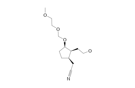 (1-BETA,2-BETA,3-BETA)-(+/-)-2-(2-HYDROXYETHYL)-3-[(2-METHOXYETHOXY)-METHOXY]-CYCLOPENTANEACETONITRILE