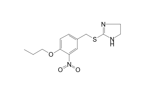 2-(3-Nitro-4-propoxy-benzylsulfanyl)-4,5-dihydro-1H-imidazole