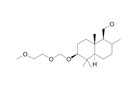 6-[(2'-Methoxyethoxy)methoxy]-2,5,5,8a-tetramethyl-1,2,3,4,4a,5,6,7,8,8a-decahydronaphthalen-1'-yl]methanol