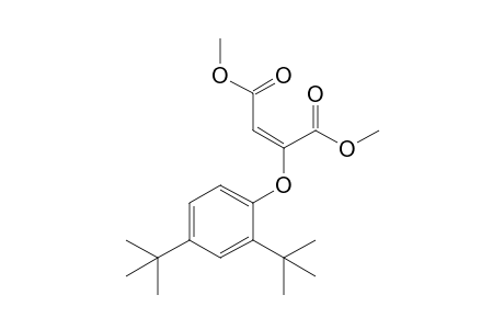 (E)-Dimethyl 2-(2,4-di-t-butylphenyloxy)-2-buten-1,4-dioate