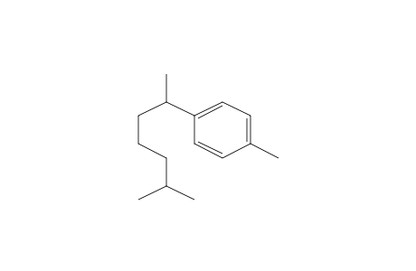 Benzene, 1-(1,5-dimethylhexyl)-4-methyl-