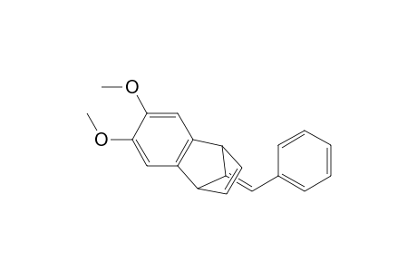 1,4-Dihydro-6,7-dimethoxy-9-benzylidene-1,4-metha-nonaphthalene