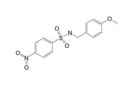 Benzenesulfonamide, N-[(4-methoxyphenyl)methyl]-4-nitro-