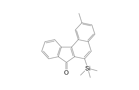 2-methyl-6-trimethylsilyl-7-benzo[c]fluorenone