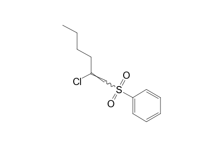 2-CHLORO-1-HEXENYL PHENYL SULFONE