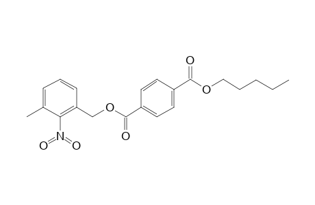 Terephthalic acid, 2-nitro-3-methylbenzyl pentyl ester