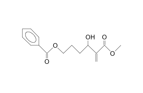 2-(4-Benzoyloxy-1-hydroxy-butyl)-acrylic acid, methyl ester