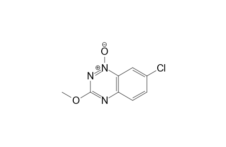 1,2,4-Benzotriazine, 7-chloro-3-methoxy-, 1-oxide