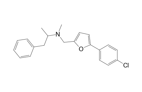 [5-(4-Chlorophenyl)-2-furylmethyl]-methyl-(1-methyl-2-phenyl-ethyl)-amine