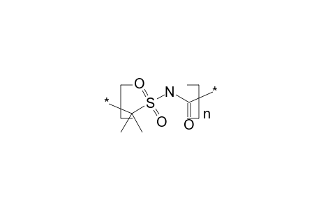 Poly(isopropionyl sulfonamide)