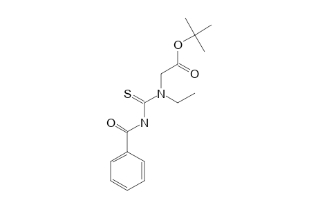 N-[benzoly(thiocarbamoyl)]-N-ethylglycine, tert-butyl ester