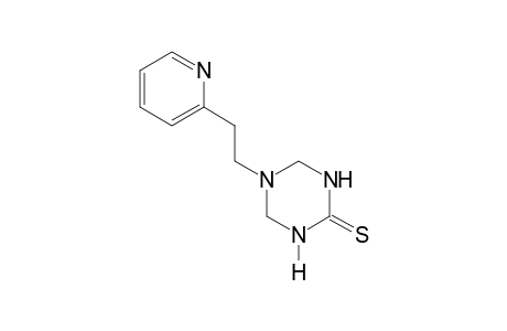 5-[2-(2-pyridyl)ethyl]tetrahydro-s-triazine-2(1H)-thione