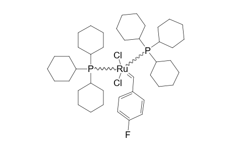RUCL2(=CH-PARA-C6H4F)(PCY3)2