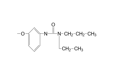 1,1-dipropyl-3-(m-methoxyphenyl)urea