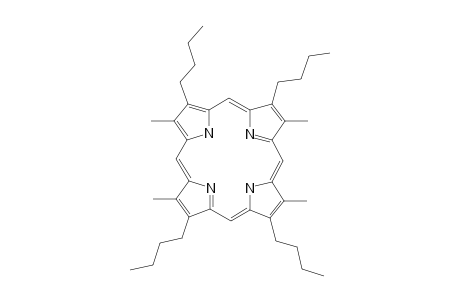 2,8,12,18-Tetrabutyl-3,7,13,17-tetramethyl-porphyrin