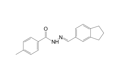 p-toluic acid, [(5-indanyl)methylene]hydrazide