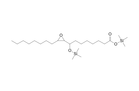 8-Hydroxy-8-(3-octyloxiran-2-yl)octanoic acid, 2tms