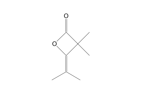 3,3-dimethyl-4-isopropylidene-2-oxetanone