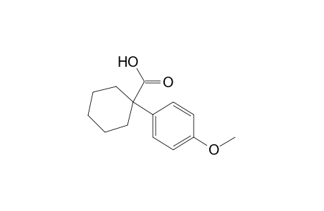 1-(p-methoxyphenyl)cyclohexanecarboxylic acid