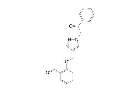 2-[1-(2-OXO-2-PHENYLETHYL)-1H-[1,2,3]-TRIAZOL-4-YL-METHOXY]-BENZALDEHYDE