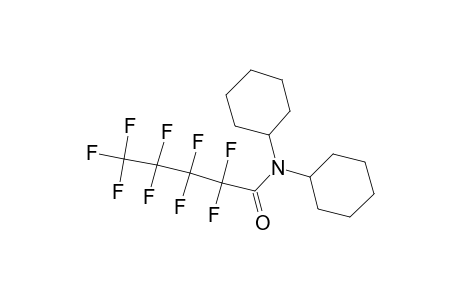 N,N-Dicyclohexyl-2,2,3,3,4,4,5,5,5-nonafluoropentanamide