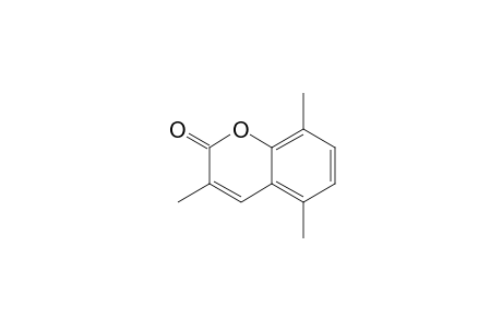 2H-1-Benzopyran-2-one, 3,5,8-trimethyl-