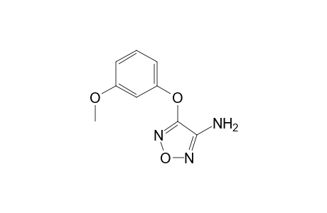 1,2,5-Oxadiazol-3-amine, 4-(3-methoxyphenoxy)-